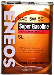 Фото ENEOS Super Gasoline 5W-50 4л Фото ENEOS Super Gasoline 5W-50 4л