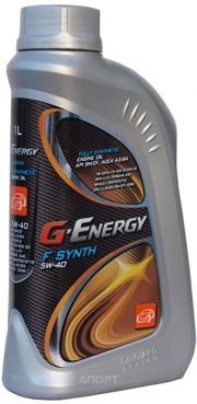 Фото G-Energy F-Synth 5W-40 SM/CF 1л Фото G-Energy F-Synth 5W-40 SM/CF 1л