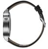 Huawei Watch (Stainless Steel with Black Leather Strap)